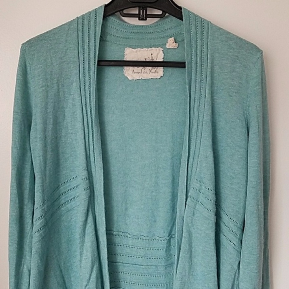 Anthropologie - Angel of the North open cardigan